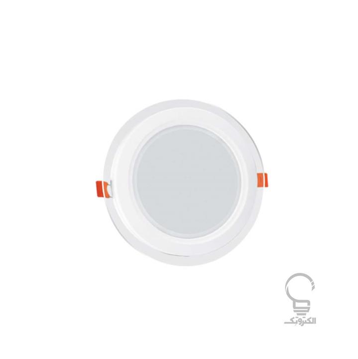 بسته 18 عددی پنل LED گرد گلاریس 12 وات پارس شعاع توس